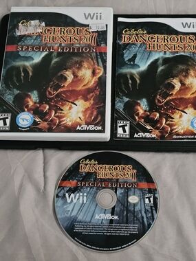 Cabela's Dangerous Hunts 2011 Special Edition - Wii (Disc & Case)